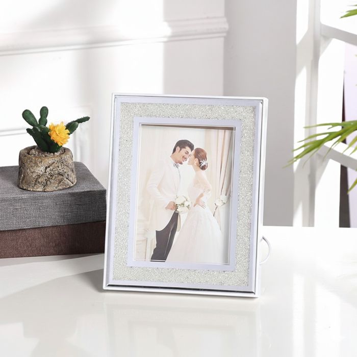 Кристална фоторамка с LED осветление и USB