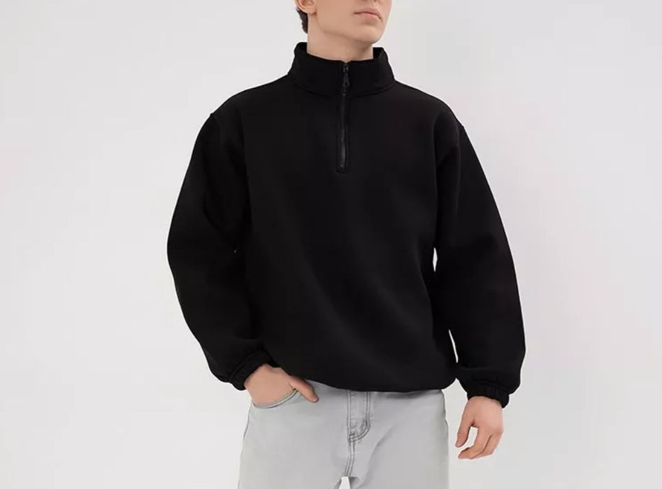 Buy cable knit zipper sweater cheap online