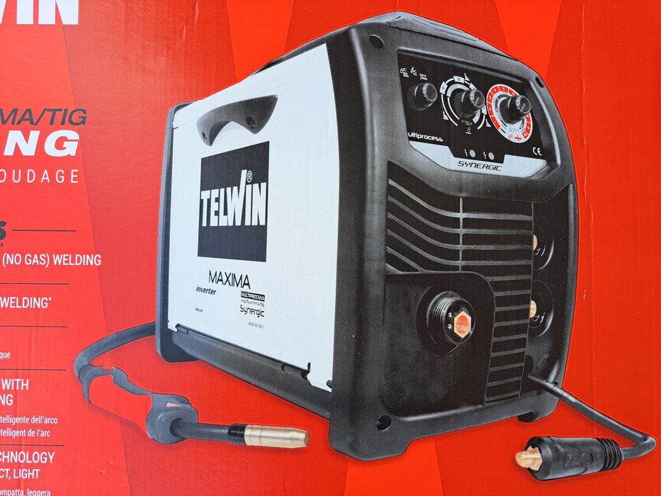 Aparat de sudura Telwin Maxima 200 Synergic tip MIG-MAG Cod: 816087