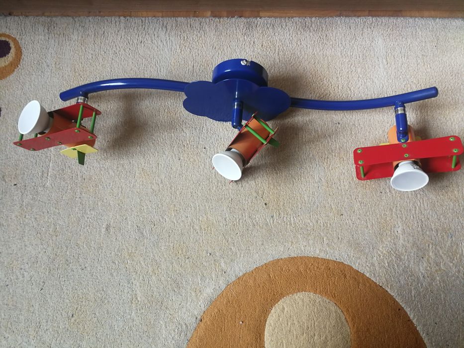 Полилей и нощна лампа със самолетчета. LED