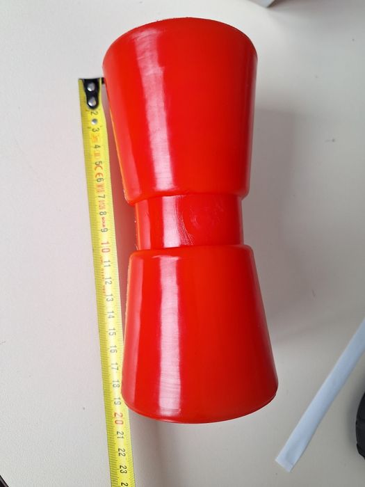 Килова ролка - усилена, 185х85мм Полиуретан, за ос ф20