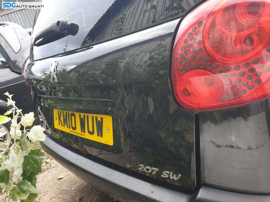 Haion Hayon Capota Portbagaj Dezehipat cu Luneta Geam Sticla cu Ondulatie Peugeot 207 SW Break Combi 2006 - 2014 Culoare EXL [Q1862]