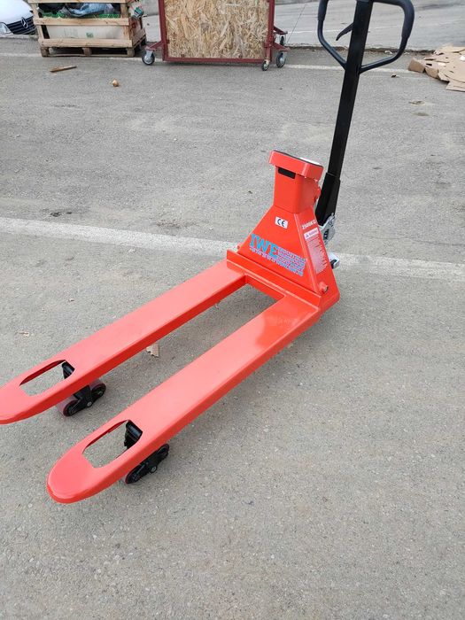 Transpalet / Liza manuala cu cantar WH25-ES 2500kg