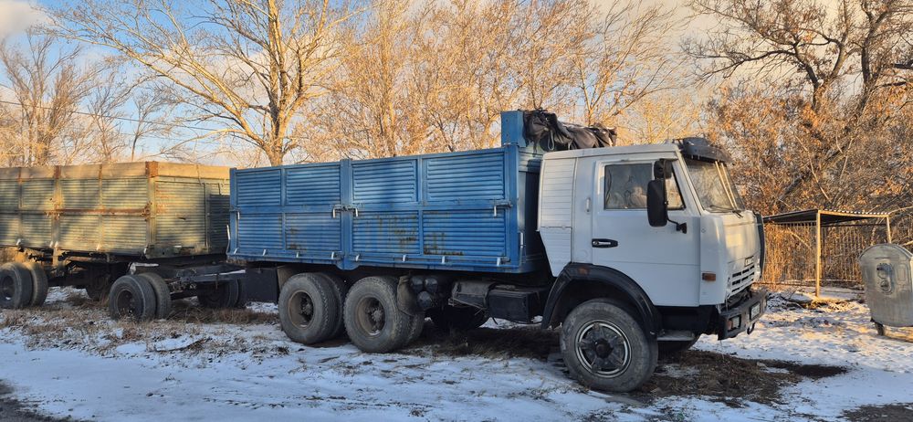 Продам Камаз сельхозник бортовой с прицепом