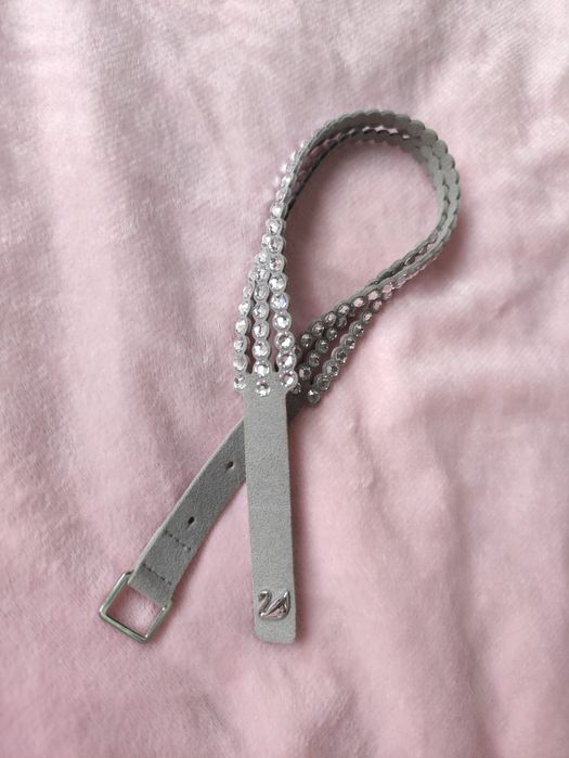 Оригинална гривна Swarovski с лого „лебед“