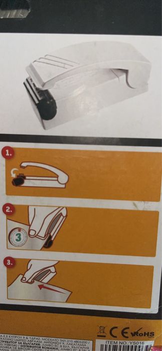 Aparat portabil de sigilat pungi-Bag sealer