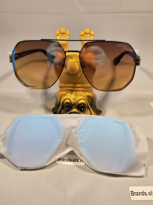 Ochelari de soare Gucci Mirro Blue, 66029, made in Italy
