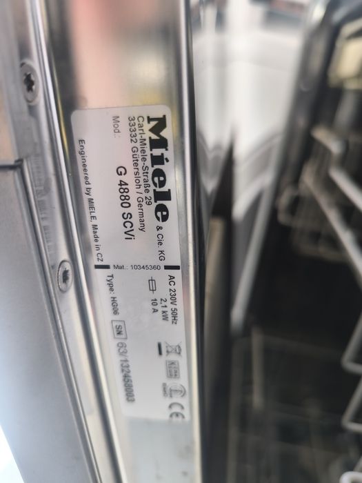Съдомиялна Miele G 4880 SCVI - за вграждане на 45см.