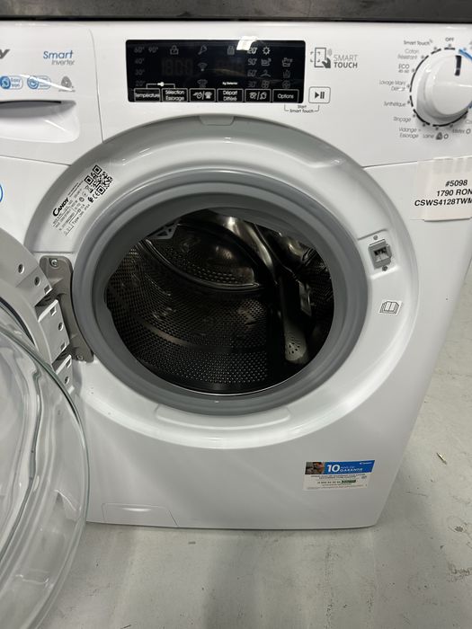 Mașină de spălat rufe cu uscător Candy 12/8 CSWS4128TWME-47