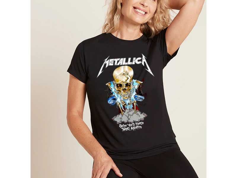 Дамска тениска Metallica 10 модела всички размери