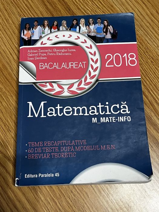 Culegere Bac Matematică