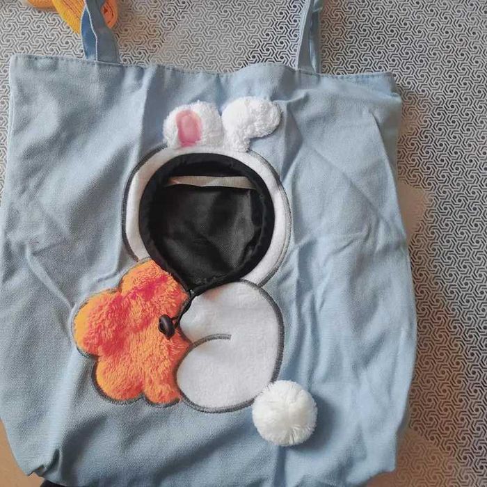 Сумка и шлейка для выгула кошек и собак