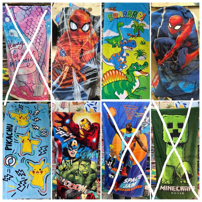 Полотенце Тачки машинки и другие 70*140 Новые махровые