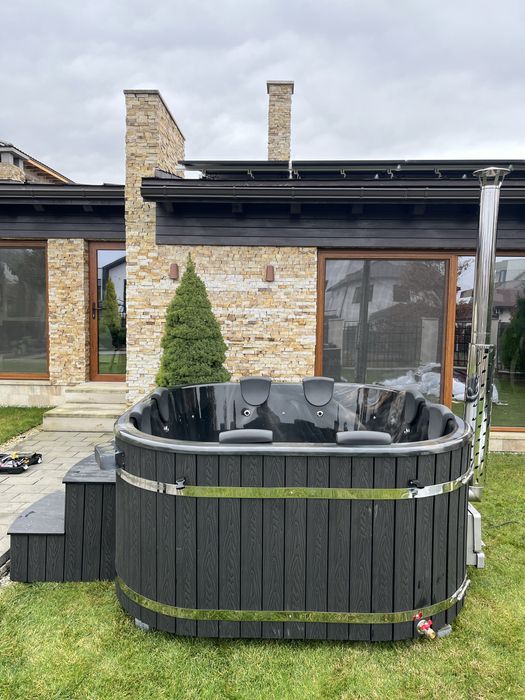 Ciubar jacuzii din fibra acrilic