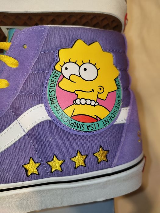 Vans Sk8-hi The Simpsons 'Lisa for President '