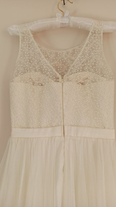 Булчинска рокля като нова и воал