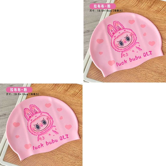 Шапочка для плавания с Лабубу для девочек