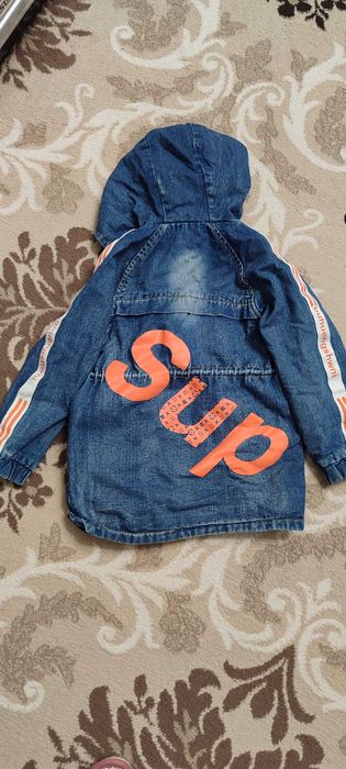 Джинсовка на девочку 4-6 лет