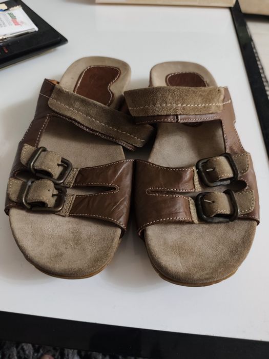 Sandale Bata din piele naturală, mărime 41