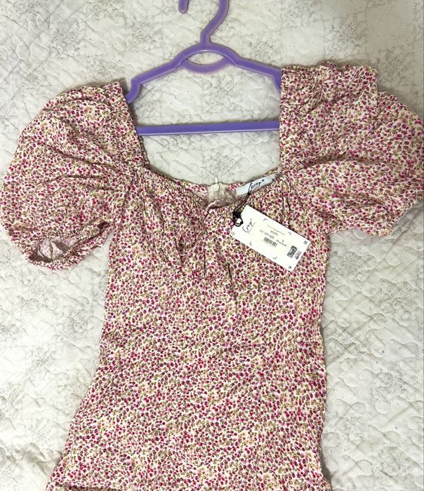 Платье крестьянка