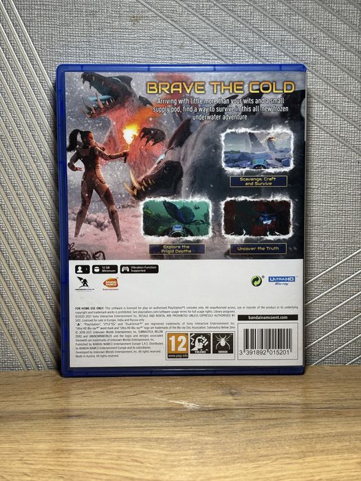 Subnautica below zero PS5 RUS SUB