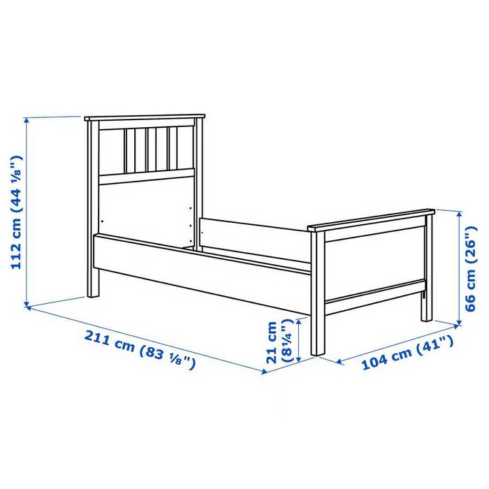 2 X Pat Hemnes IKEA + somieră LURÖY si saltea VATNESTRÖM + topper