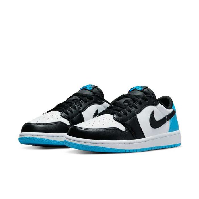 Nike Air Jordan 1 Low Black Dark Powder Blue (W)
