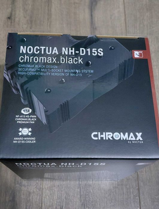 Cooler procesor NOCTUA NH-D15S Chromax.Black, NOU