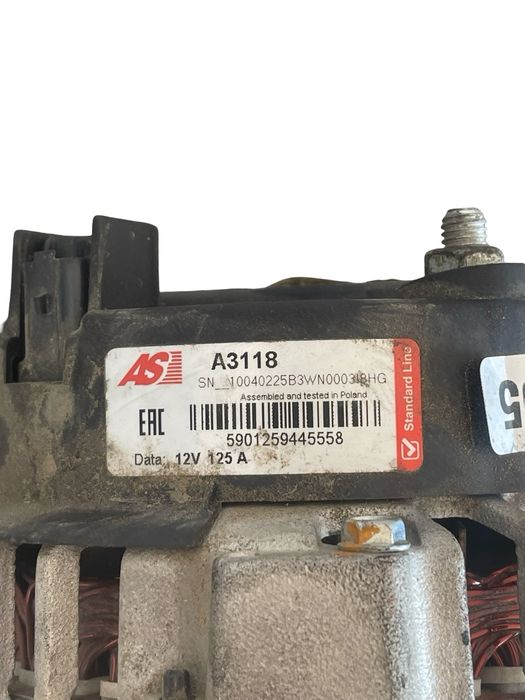 Alternator Dacia Duster 2010 - > 1.5 Dci K9K 658, K9K 856