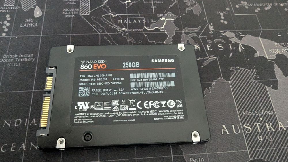 HDD SSD Samsung 860 EVO 250GB