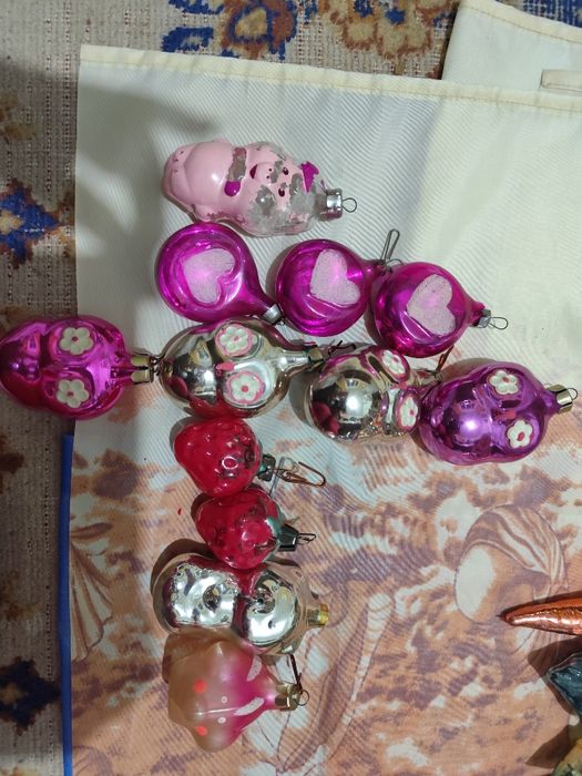 Ёлочные новогодние игрушки бу ссср