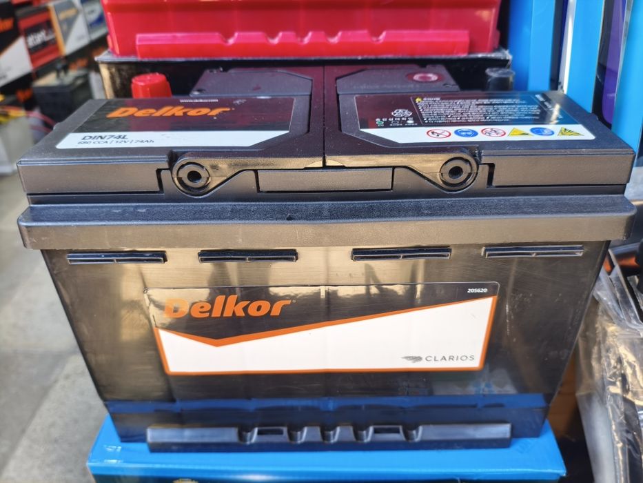 Akkumulyayor 75 ah delkor korea Аккумулятор 75 ампер Делкор корея