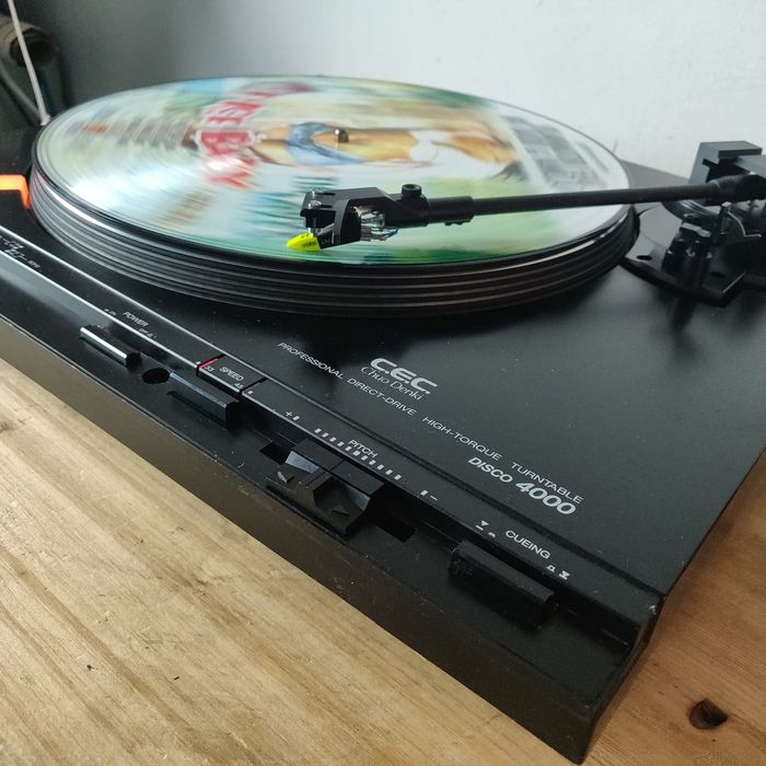 Pick up-platan-C.E.C. -chuo-denki-Disco 4000- direct drive-full manual