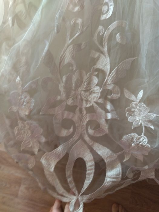 Продам бежевое свадебное платье