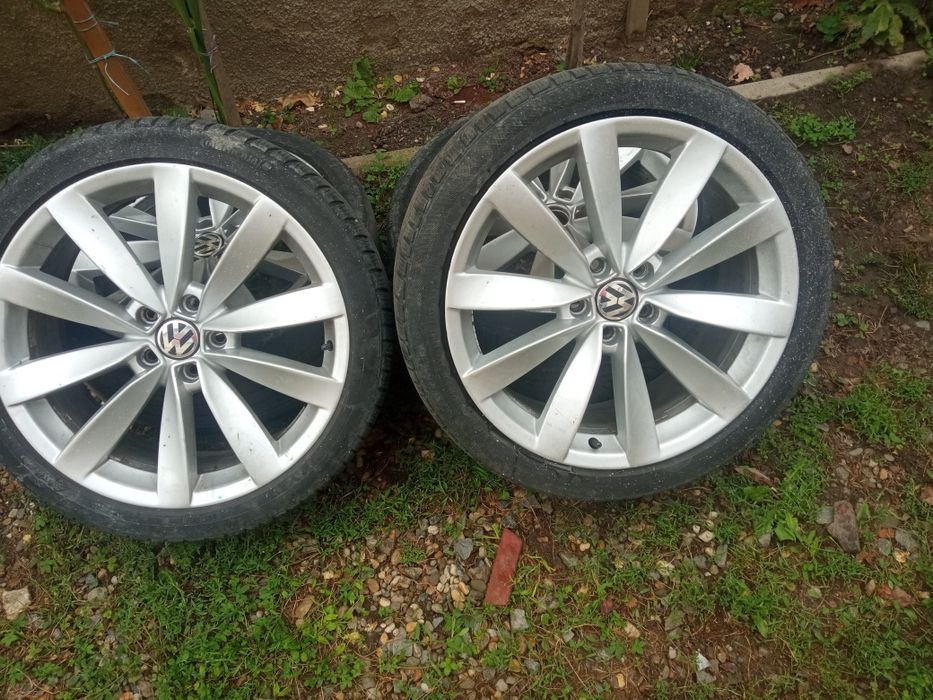 Vând jante originale VW...r19, prindere 5x112..arata super bine