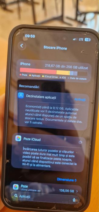 iPhone 15 Pro Max 256 GB – Impecabil, fără defecte, husă + folie