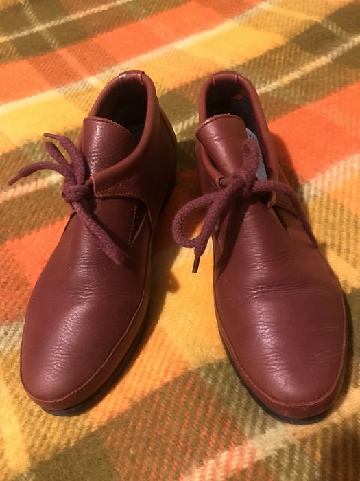 Luxat френски удобни обувки пролет есен естествена кожа бордо