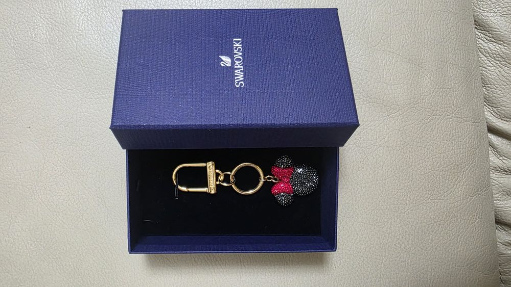 Breloc Swarovski Mickey Bag Charmmetal