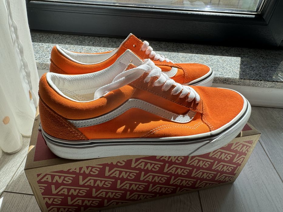 Adidasi VANS OLD SKOOL Portocalii