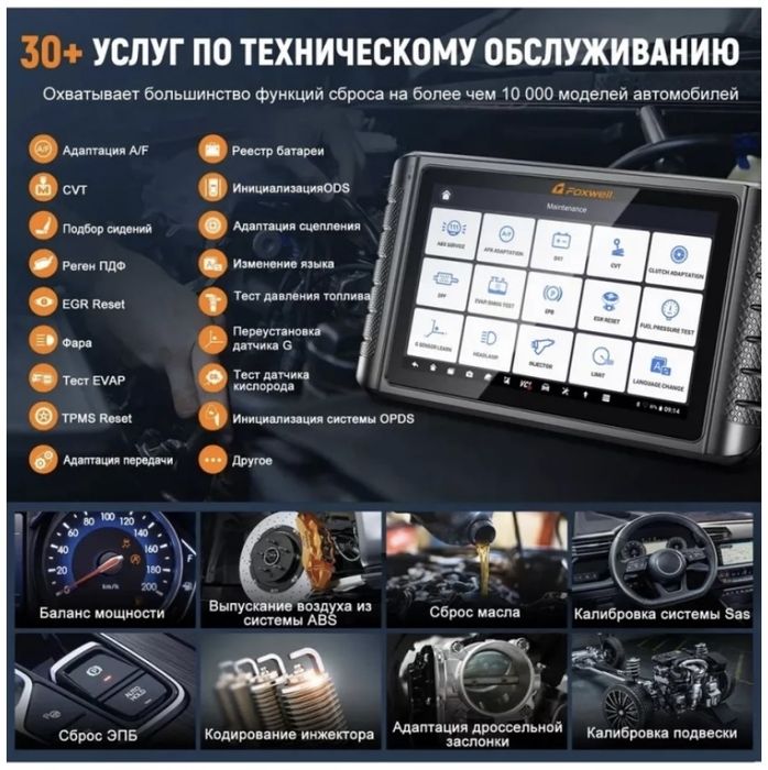 Автосканер Foxwell