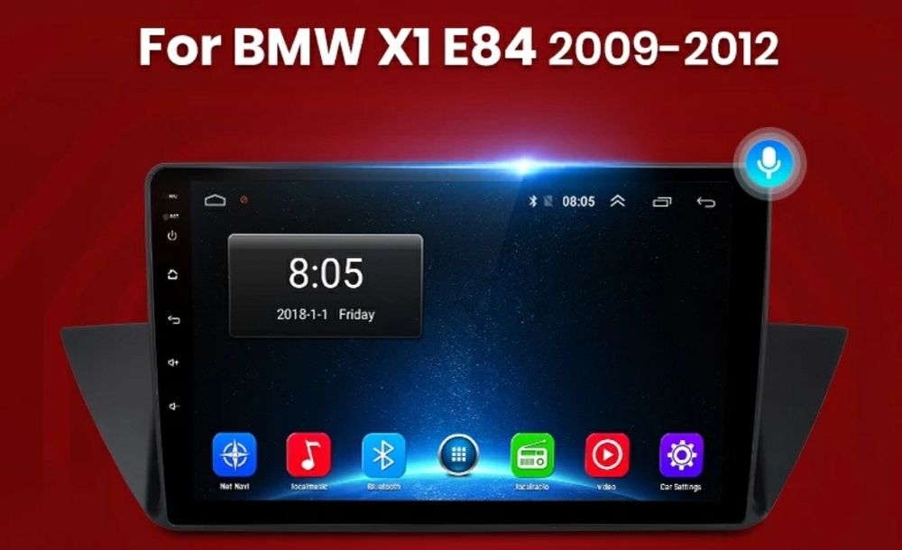 Мултимедия BMW X1 android мултимедия GPS