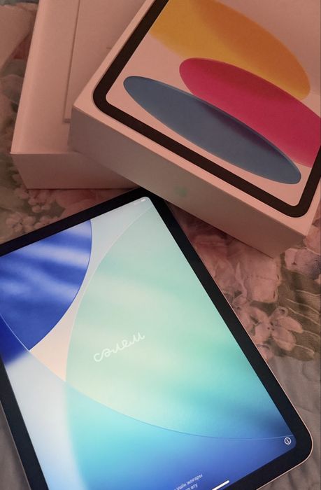Apple ipad A16, с чехлом