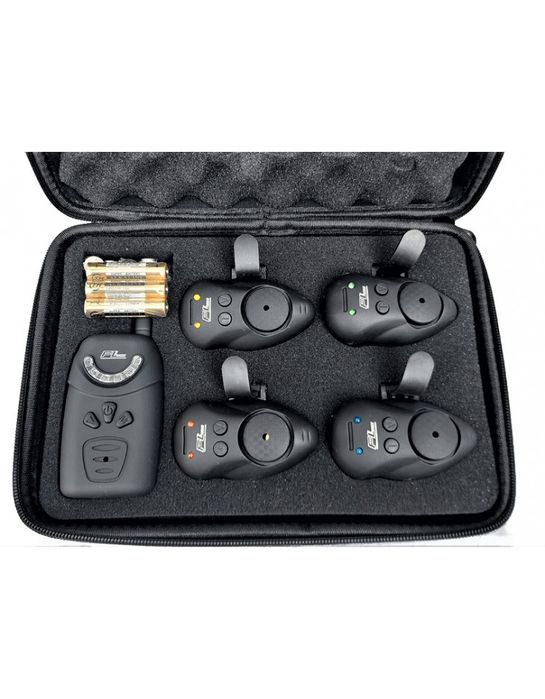Set 4 Avertizoare wireless FL VIBRO  pentru pescuit pe Dunare JY-65