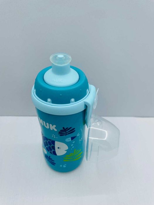 Cana NUK Junior cu capac push-pull, 300 ml, 18+ luni