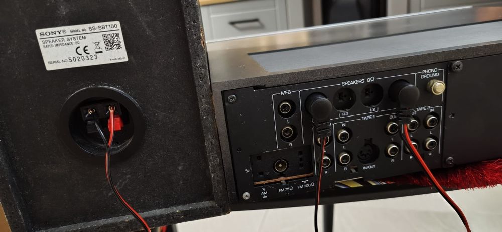 Pachet Vintage , Receiver PHILIPS 602 și pick-up Philips  7111 cu boxe