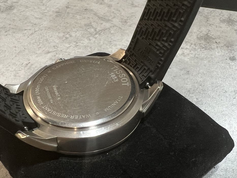 Tissot titanium.