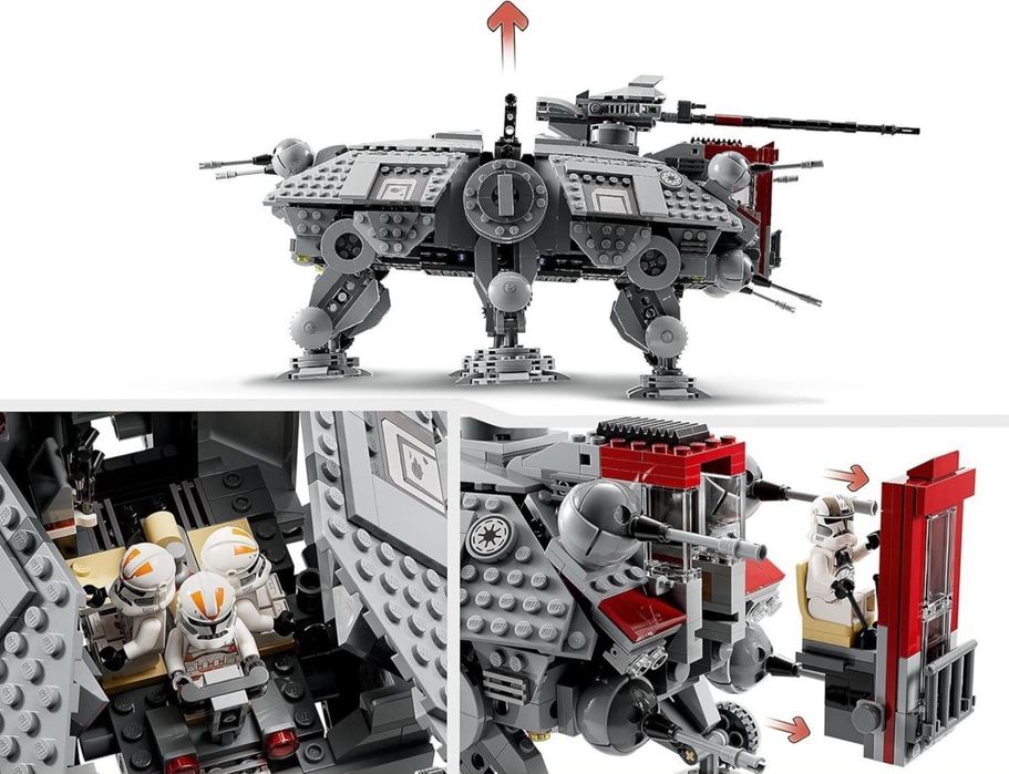 Lego 75337 Шагоход AT-TE Star Wars