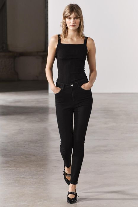 джинсы скинни Zara