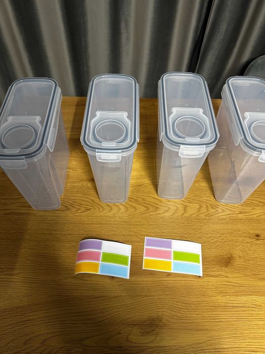 Set 4 Cutii Depozitare Filament 3D Printare Etans Desicant Noi