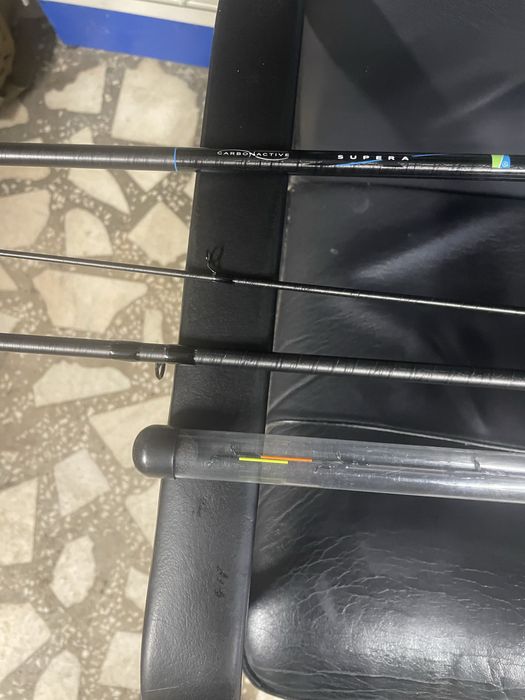 Lanseta Preston Supera X Feeder, 3.65m, 60g, 3+3buc